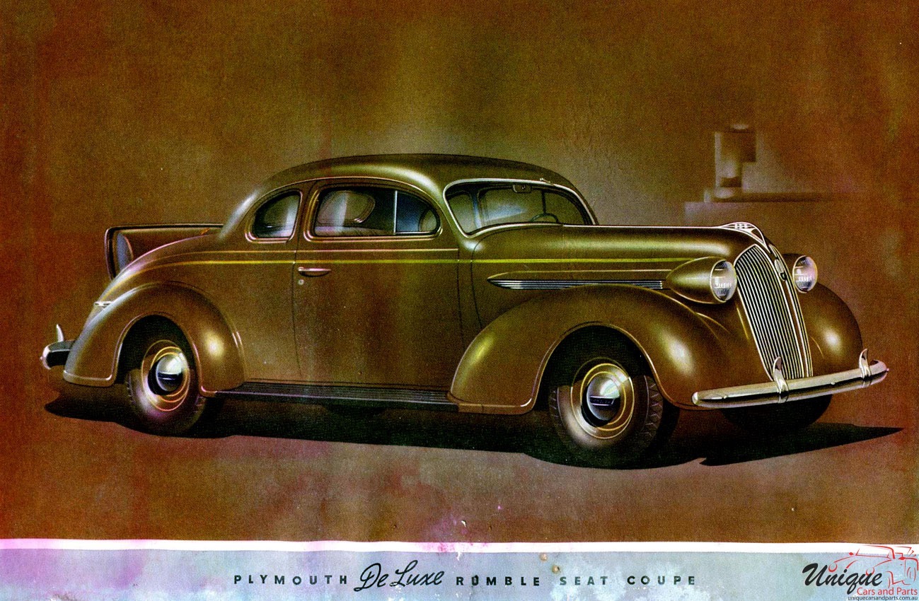 1937 Plymouth Brochure Page 6